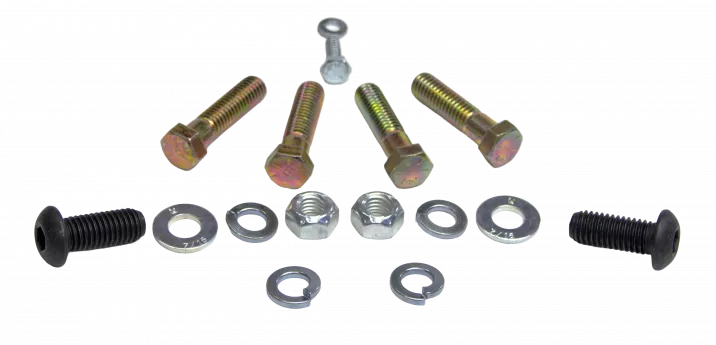 Install Hardware Kit, Ford TKX W/ Steel Bellhousing